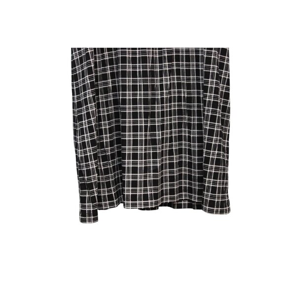 NWT LOFT Dress Size XL Gingham Puff Sleeve Faux Wrap Style Preppy Plaid Classic - Picture 10 of 13